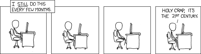 xkcd meme on regular repetitive tasks